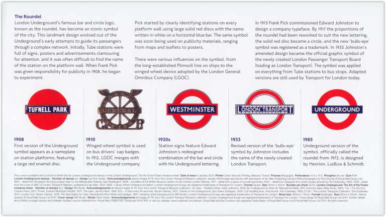 Pick, Johnston & Kono: History of the London Underground Typeface