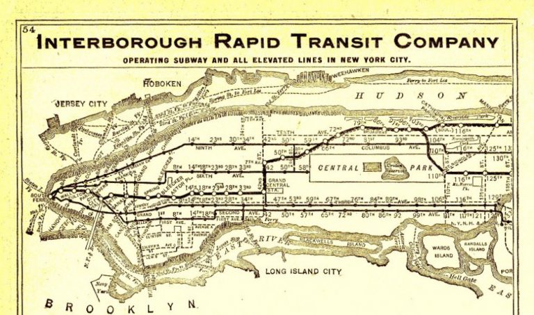 NYC Subway Maps Have a Long History of Including Regional Transit