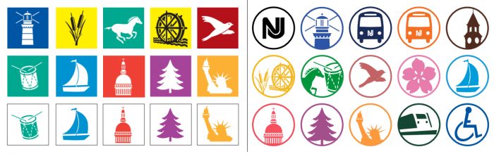 NJ Transit Line Brand Redesign